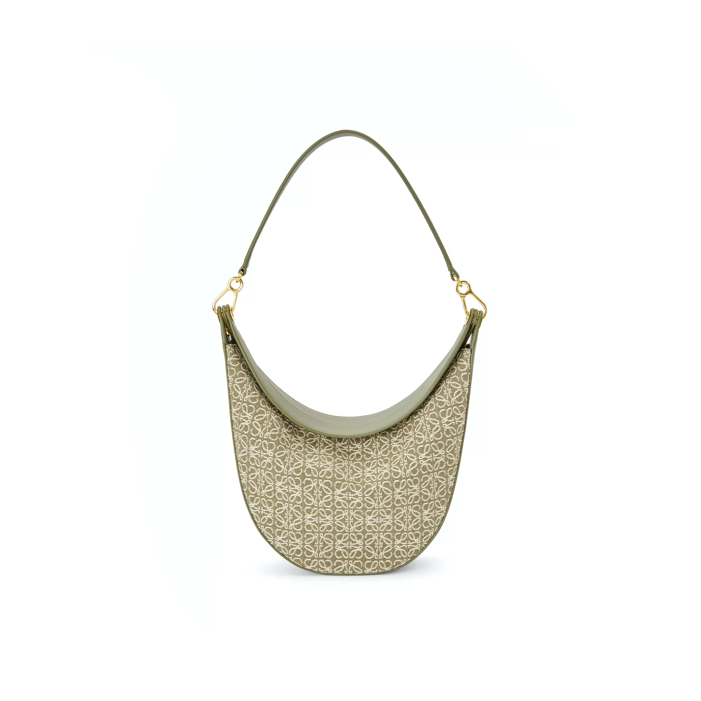 LOEWE LUNA ANAGRAM IN JACQUARD AND LEATHER A923PL9X01-4364 (30*27*8cm)